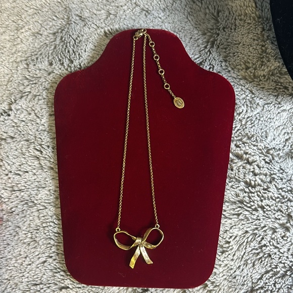 Vintage Juicy Couture Bow Detail Necklace - Picture 3 of 4